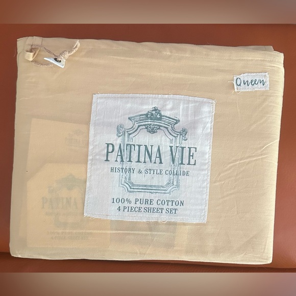 Patina Vie Queen Sheet Set - Picture 2 of 2